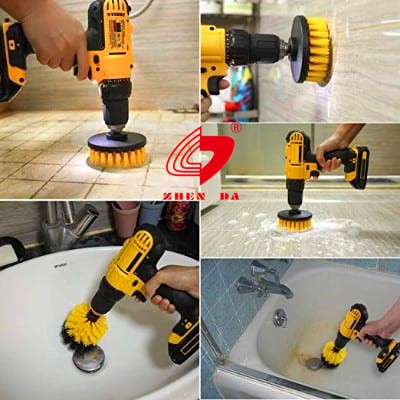 Набор щетки сверла мойки 3 пакетов автоматический 4