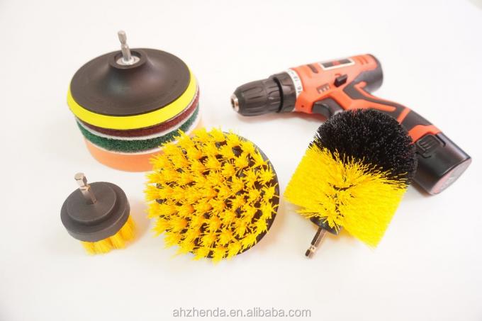 Набор щетки сверла мойки 3 пакетов автоматический 8